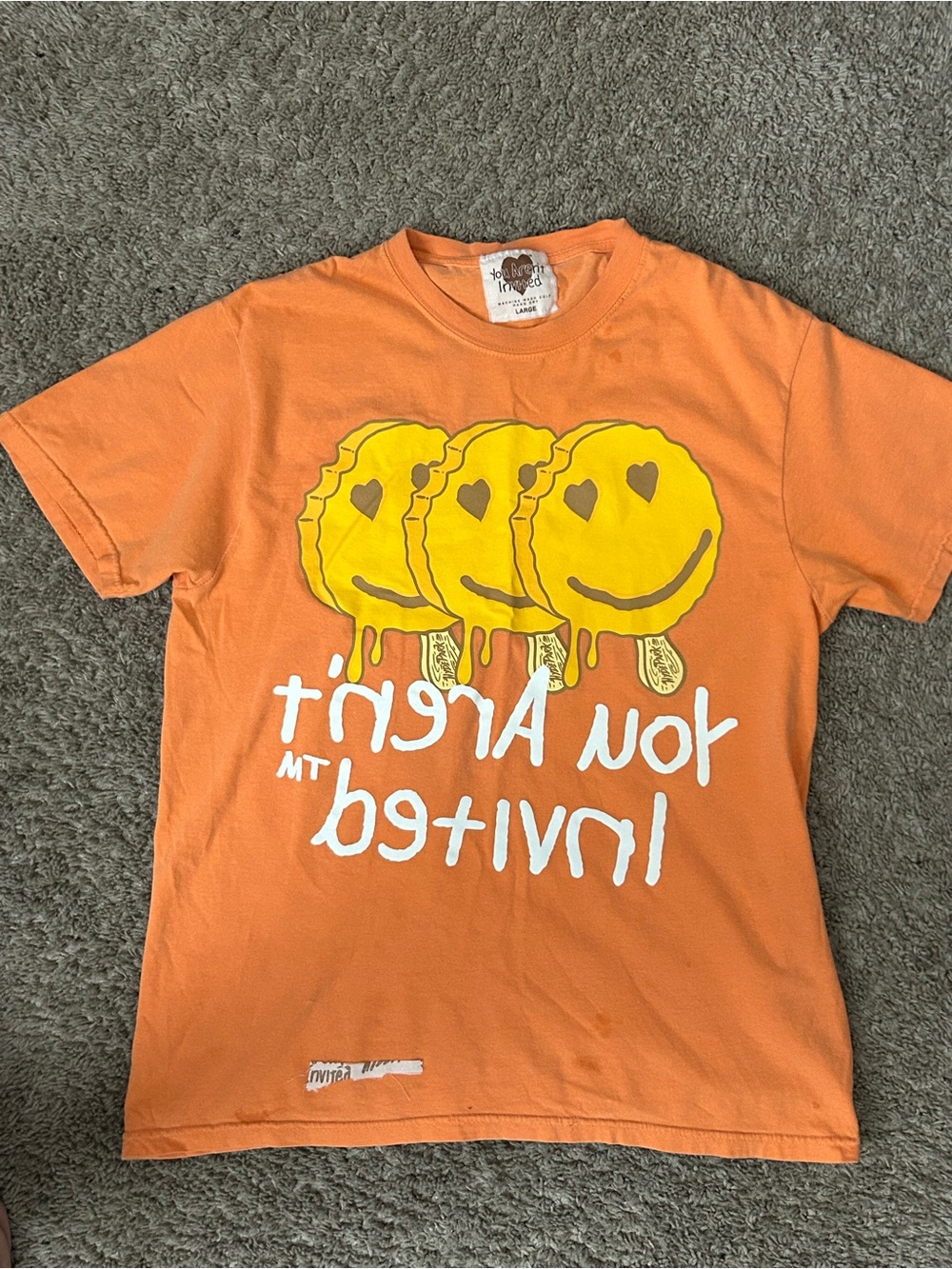 Hyde Park Orange Graphic Tee